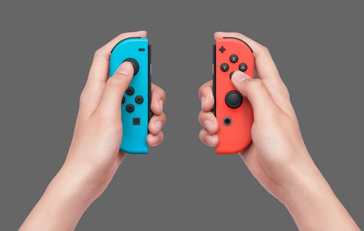 Actual product image Nintendo Joy-Con Set Blue/Red (Switch)
