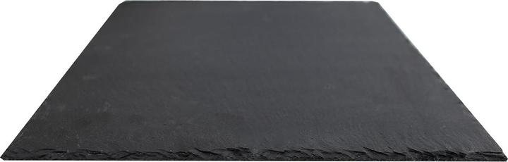 Produktbild Mojawo 4er Schieferplatte Servierplatte Servierteller Käseplatte Platzset eckig 30x40cm