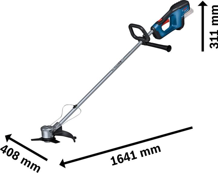 Actual product image Bosch Professional GFR 18V-23 solo (Trim line)