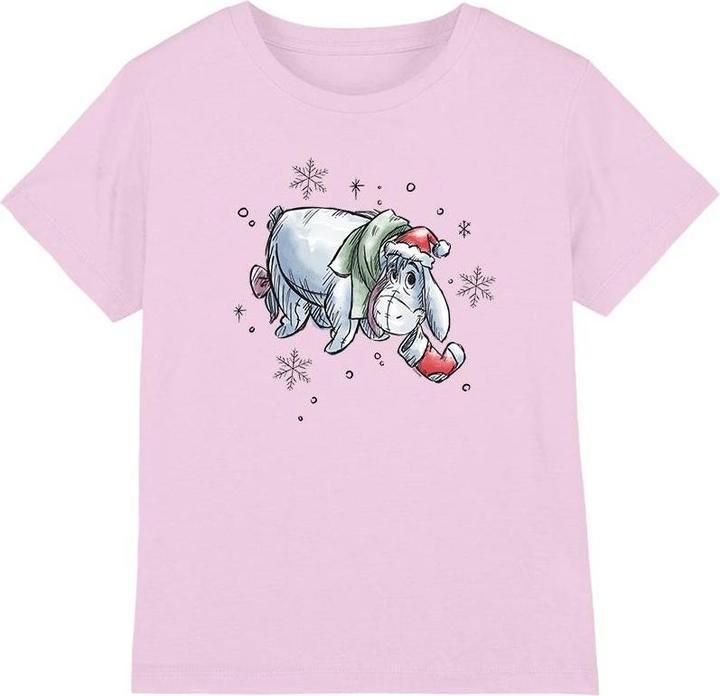 Immagine prodotto Winnie the Pooh Maglietta Natale Ih-Oh Fiocco di neve Bambini (128)