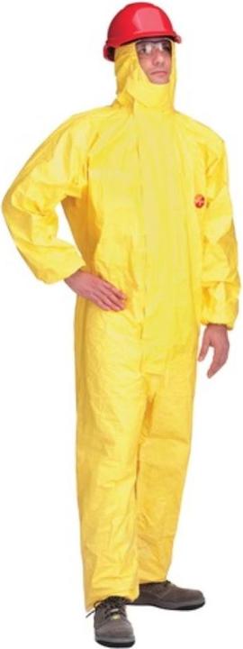 Actual product image Dupont Protective suit Tychem® 2000 C size XL yellow PPE category III (XL)