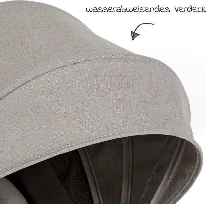 Actual product image Joie Litetrax Pro Air incl. raincover Pebble