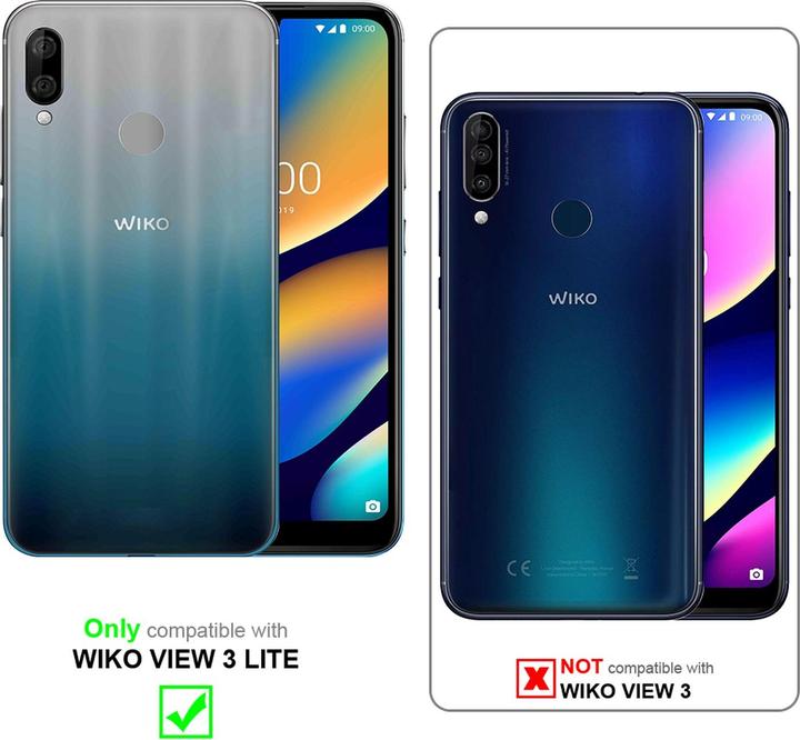 Productafbeelding Cadorabo Boek Onzichtbare Magneethoes (Wiko View 3 Lite)
