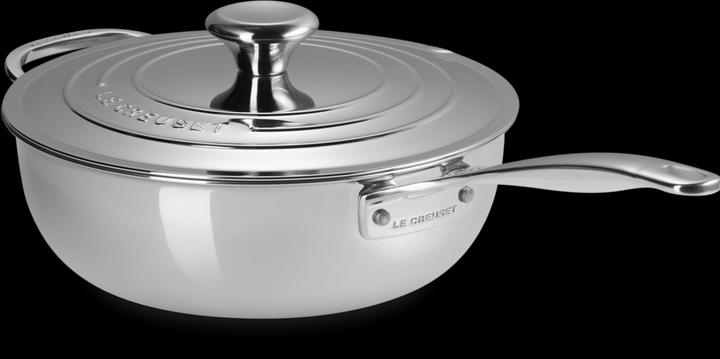 Image du produit Le Creuset 3 plis Plus (24 cm, Poêle à frire, Acier inoxydable)