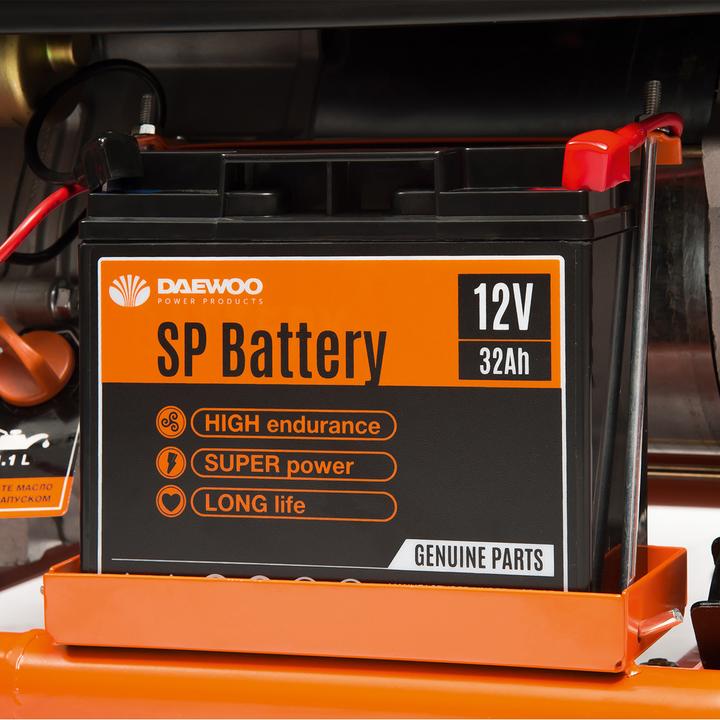 Produktbild Daewoo Power Products LPG-Benzin Stromerzeuger DUAL-FUEL (6000 W, 30 l)