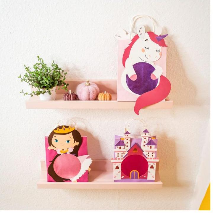 Produktbild Papierdrachen Laternen-Bastelset - Prinzessin - 3er Set