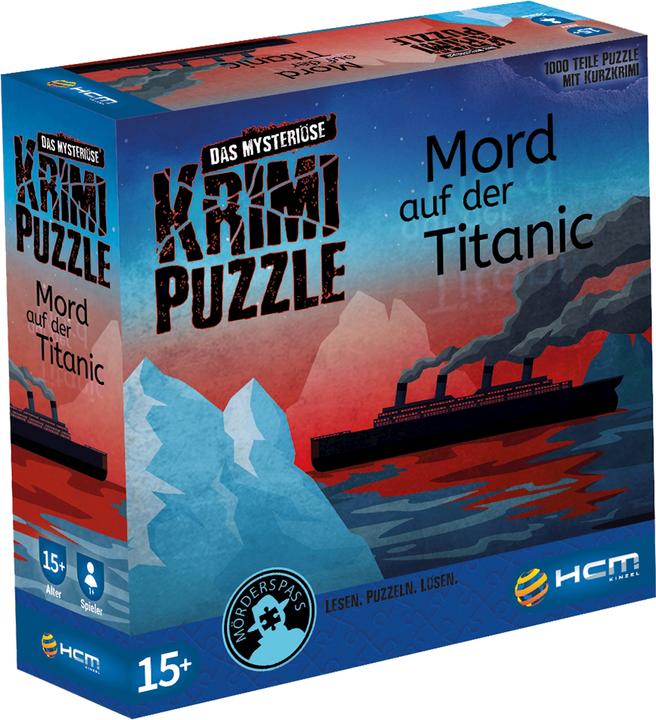 Produktbild HCM Kinzel Titanic - Murder Mystery Puzzle (1000 Teile)