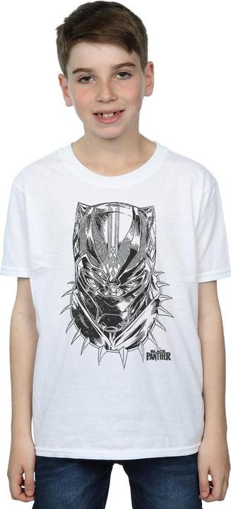 Immagine prodotto Ragazzi, maglietta con foto in testa di Black Panther Spray (152, 158)