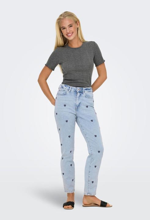 Immagine prodotto Only Gerade geschnitten Hohe Taille Jeans Straight-Fit jeans (27)