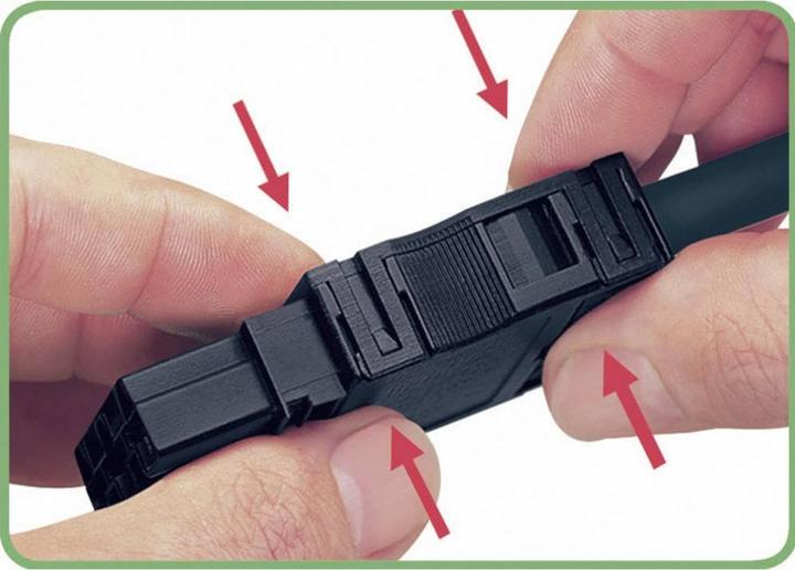 Actual product image Wago 770-115/K010-165 Mains connector WINSTA MIDI plug, straight Total poles
