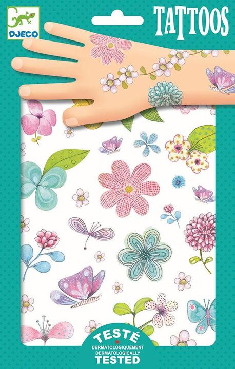 Djeco Tattoos Blumen