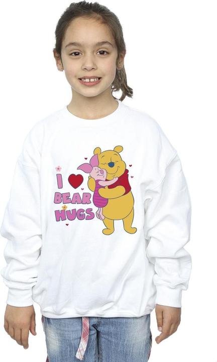 Actual product image Disney Girls Winnie The Pooh Mum Best Hugs Sweatshirt (152, 158)