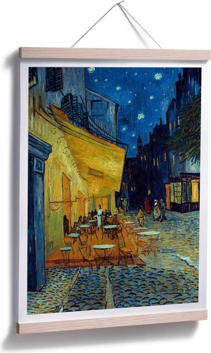 Image du produit Trenddeko van Gogh - terrasse de café le soir (50 x 60 cm)
