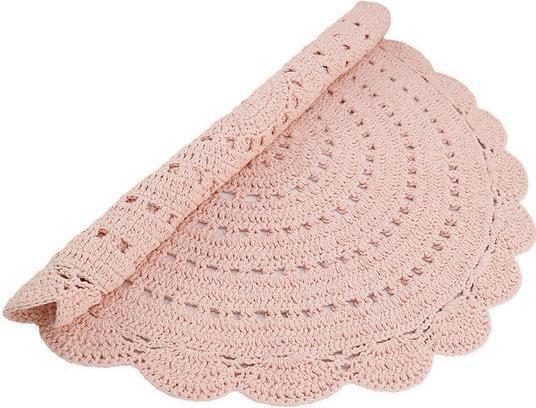 Image du produit Nattiot Tapis au crochet Alma Nude (120 x 120 cm)