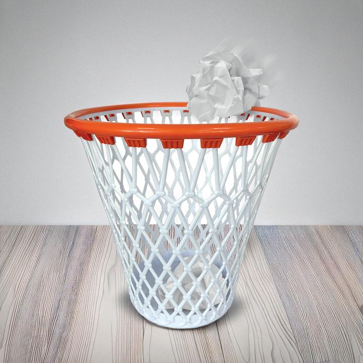 Produktbild Mad Monkey - Mülleimer in Form eines Basketballnetzes