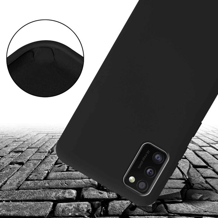 Actual product image Cadorabo TPU Cover Mobile Phone Chain Liquid (Samsung Galaxy M40s)