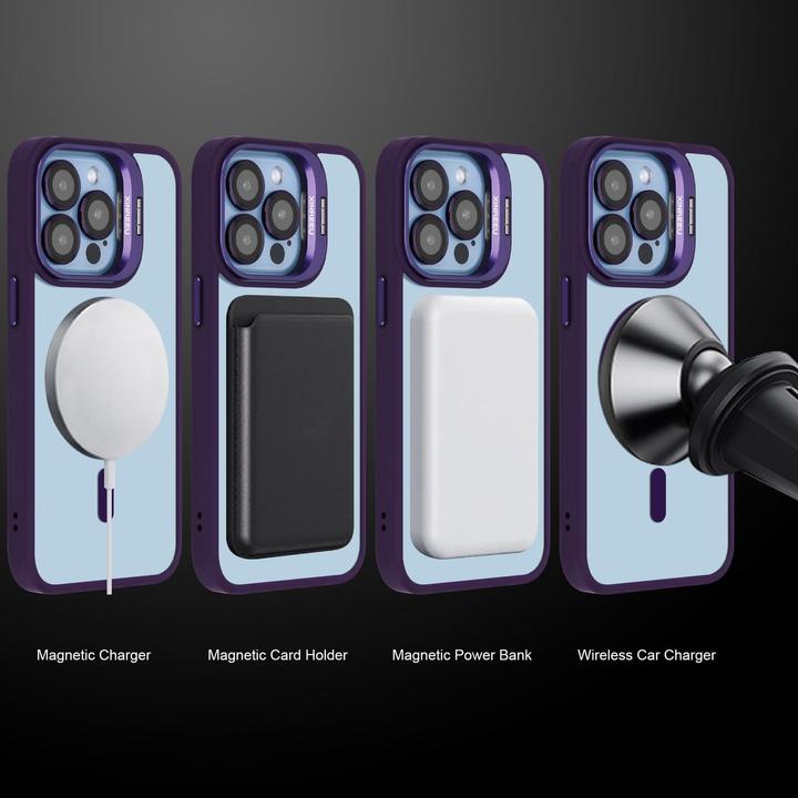 Produktbild Cadorabo Hülle für iPhone 12 PRO MAX kompatibel mit Magsafe inkl. Kameralinsen Schutz (Apple iPhone 12 Pro Max)