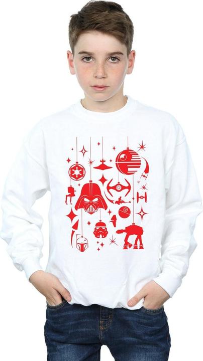 Image du produit Star Wars - Sweat CHRISTMAS DECORATIONS - Garçon (140, 146)