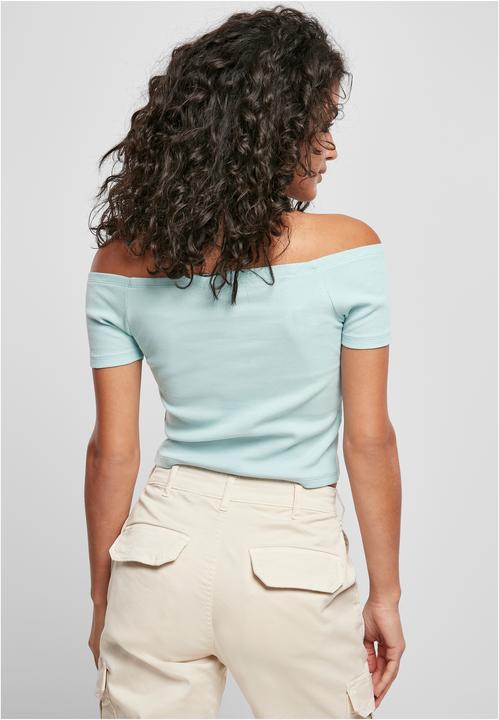 Produktbild Urban Classics Ladies Off Shoulder Rib Tee (L)