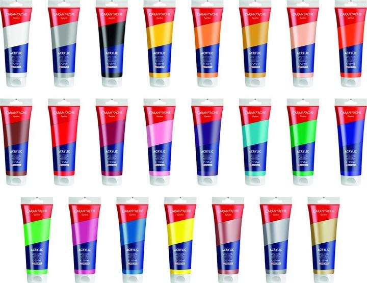 Produktbild Caran d'Ache Acrylic (Brillantgrün, 250 ml)