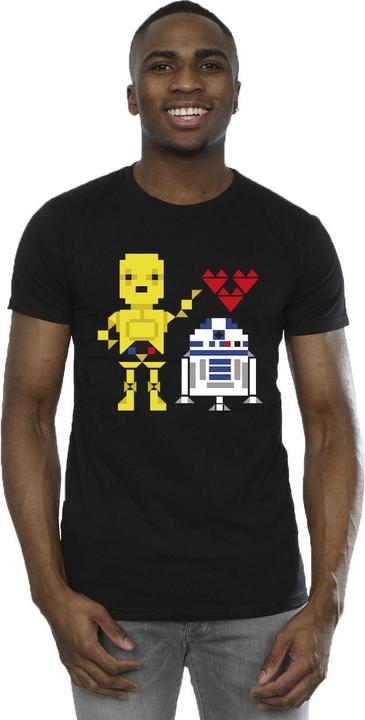 Immagine prodotto Star Wars Heart Robot Maglietta Uomo (M)