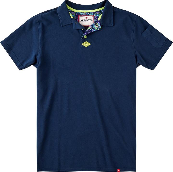 Produktbild Joe Browns Contrast Button Pique Polo Shirt (L)
