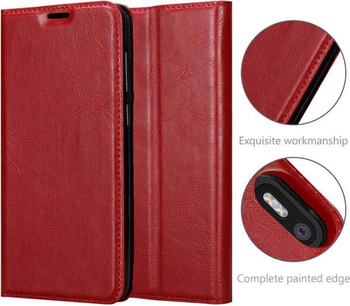 Productafbeelding Cadorabo Boek Onzichtbare Magneethoes (BQ Aquaris X5)