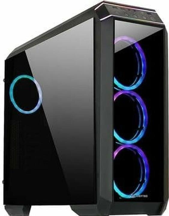 Produktbild Chieftec Stallion II (schwarz, Tempered Glass) (Mini-ITX, mATX, ATX)