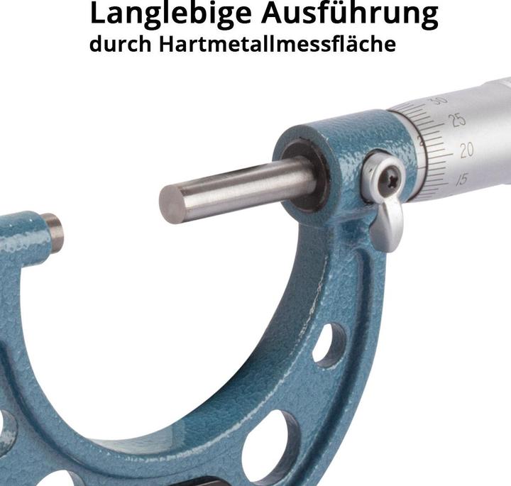Produktbild Stahlwerk Bügelmessschraube 25-50 mm DIN 863 Mikrometer Messschraube