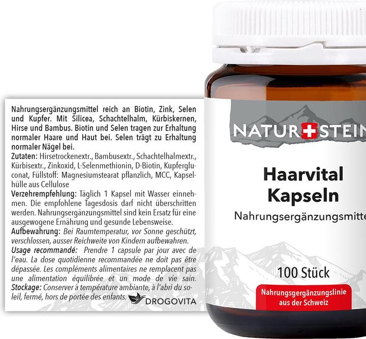 Produktbild Naturstein Haarvital (100 Stück, Kapseln, 151 g)