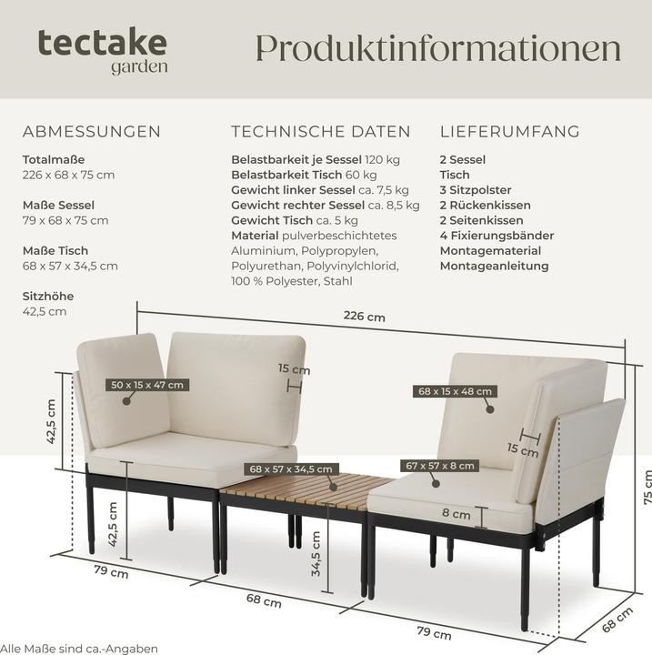 Produktbild tectake Magaluf