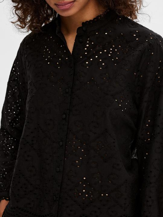 Actual product image Selected Femme Broderie Anglaise Shirt (42)