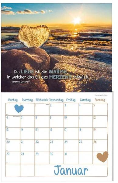 Immagine prodotto Calendario Love the day confezione 2025, 9 pezzi (Tedesco)