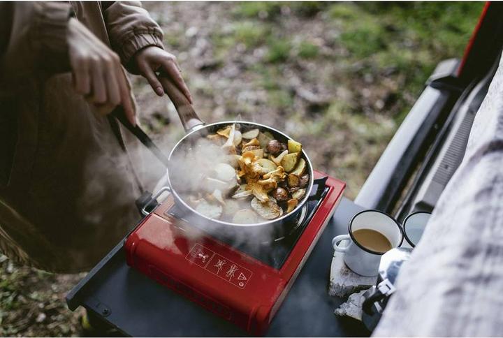 Produktbild Rothenberger Industrial Gas Camping Kocher Gourmet Piezo RS 220 1500003730 Edelstahl