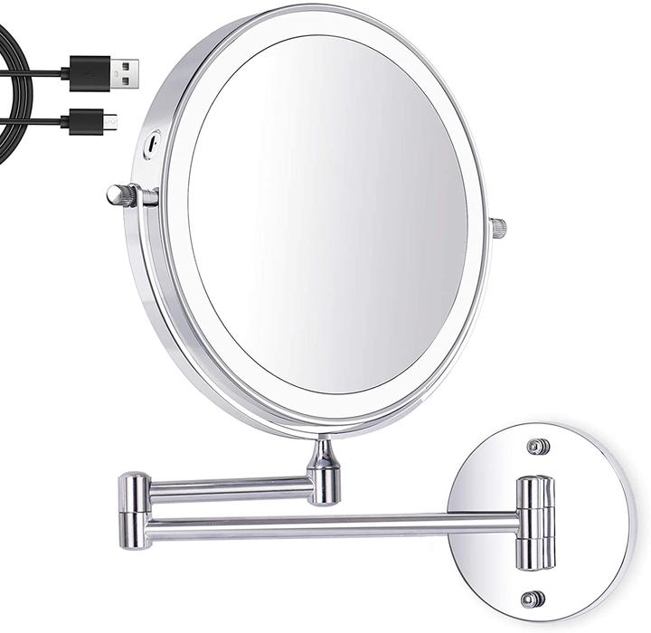Image du produit Amelar Miroir de courtoisie éclairé