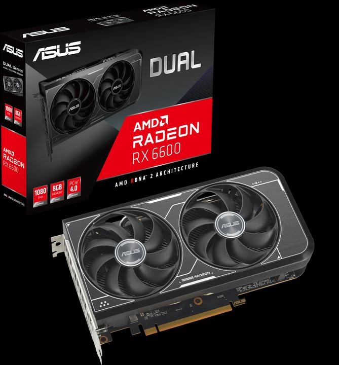 Produktbild ASUS Dual Radeon RX 6600 V3 (8 GB)