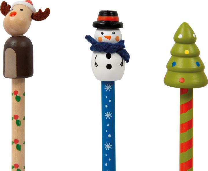 Actual product image small foot Christmas Pencils Set (1 x)