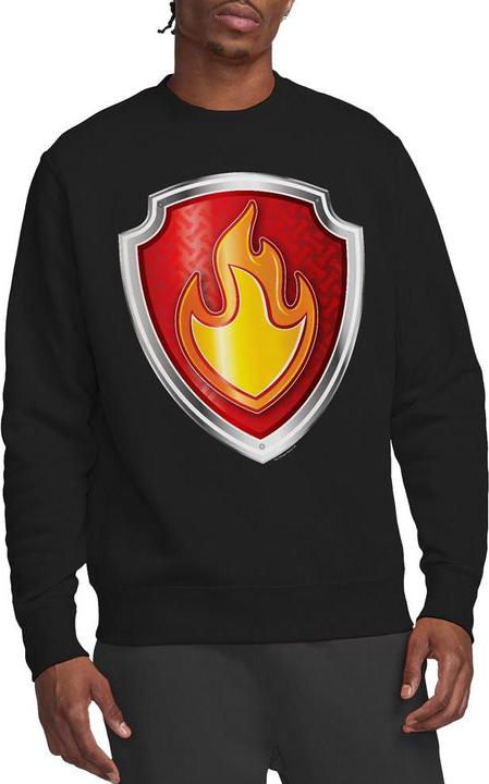 Actual product image Paw Patrol Unisex Adult Marshall Badge Sweatshirt (L)