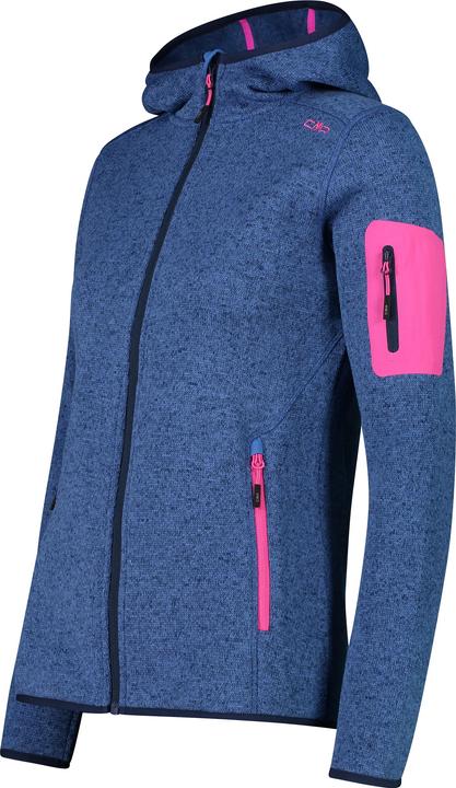 Produktbild CMP Campagnolo Women's Jacket Fix Hood Jacquard Knitted 3H19826 (44, XL)