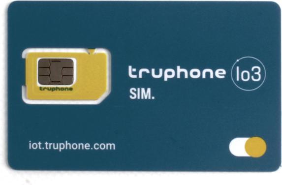 Actual product image Varia 2G prepaid SIM card for IoT M2M 400 MB