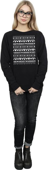 Produktbild Disney Mickey And Minnie Christmas Fair Isle Sweatshirt (S)