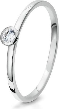 Produktbild Breuning RING - BRILL. 0,10 Ct. H/si (62, 750/18 K Gold)