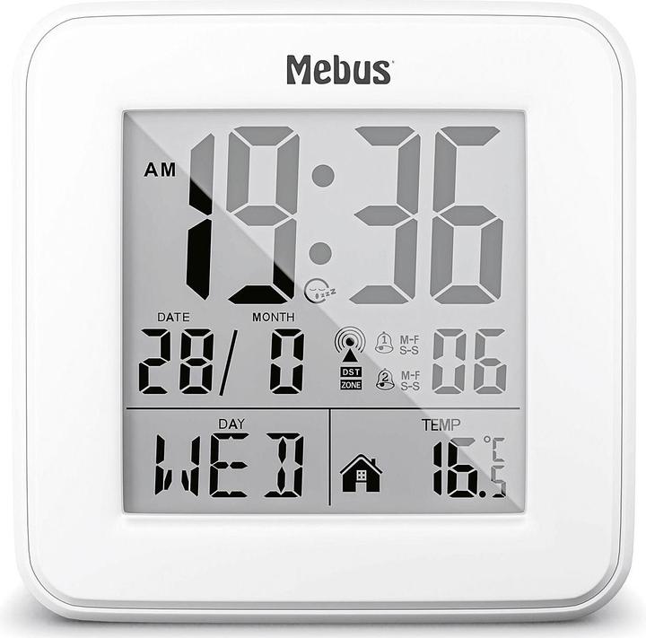 Actual product image Mebus Radio-controlled alarm clock