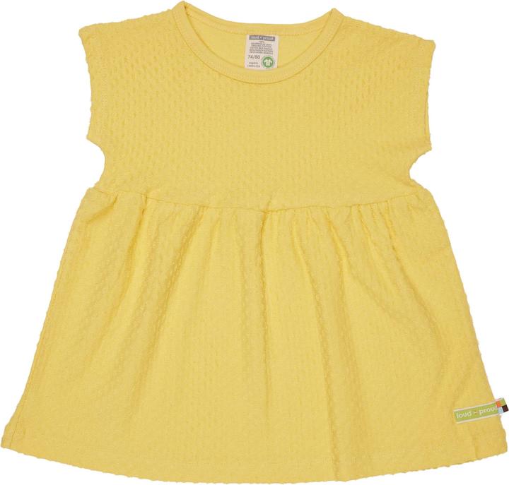 Actual product image loud + proud Ftee Dress with Dots Gold (122)