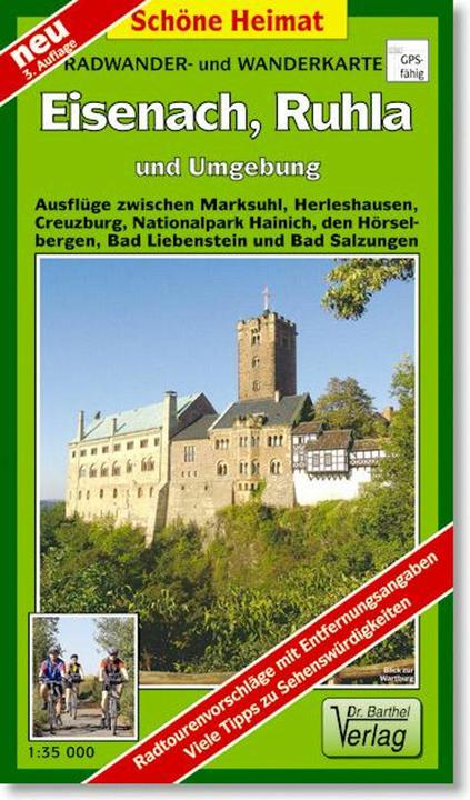 Produktbild Doktor Barthel Karte Eisenach, Ruhla und Umgebung
