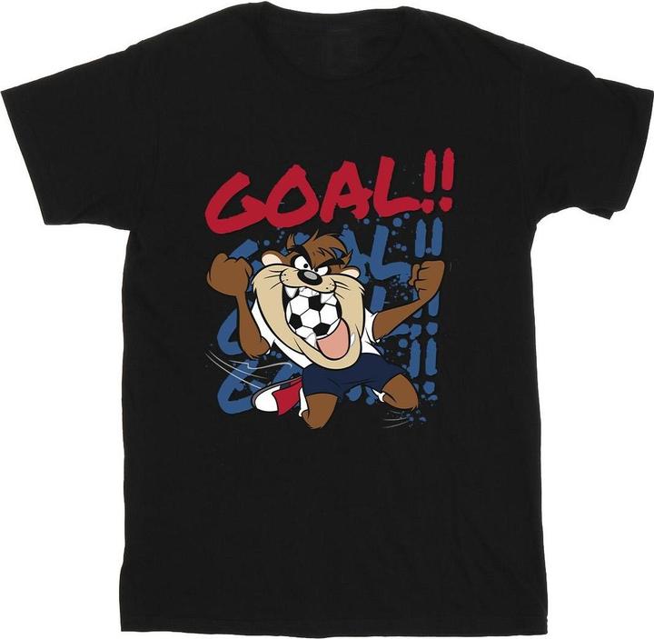 Immagine prodotto Looney Tunes Taz Goal Goal Goal Maglietta Uomo (XL)