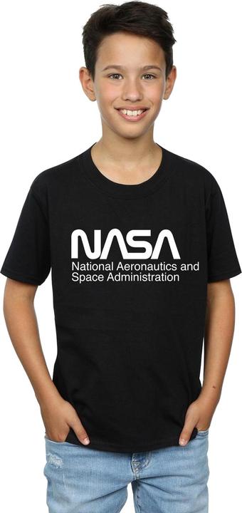 Immagine prodotto Nasa Logo One Tone Maglietta Ragazzi (152, 158)
