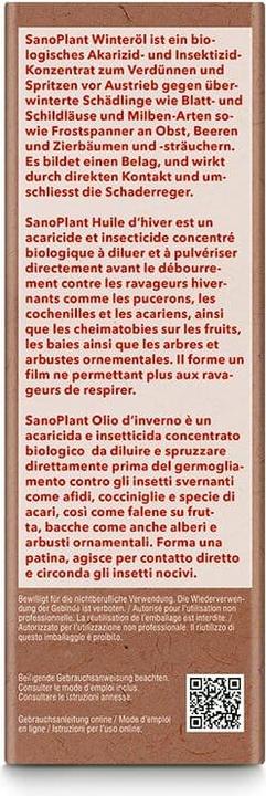 Image du produit Syngenta Sanoplant (Acarien, Pucerons, Cochenilles)