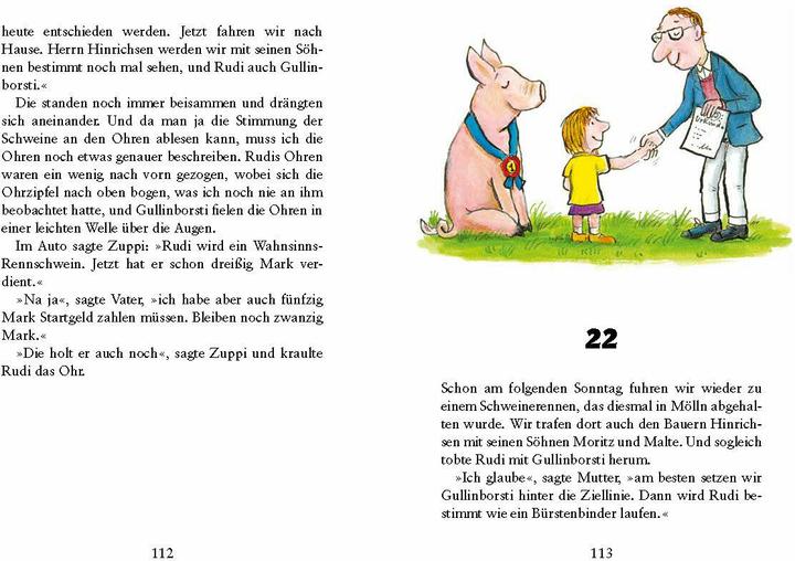 Actual product image Rennschwein Rudi Rüssel (German, Uwe Timm, Uwe Scheffler, 2019)