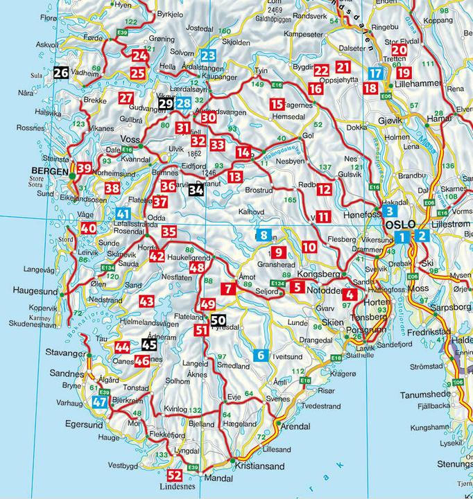Produktbild Norvège Sud (Guide de randonnées) (Französisch, Jocelyne Abarca, Andrea Kostial, Tobias Kostial, Bernhard Pollmann, 2024)